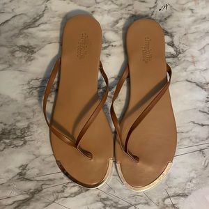 Brown sandals
